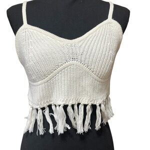 Wild Fable knit‎ crop top tank size small